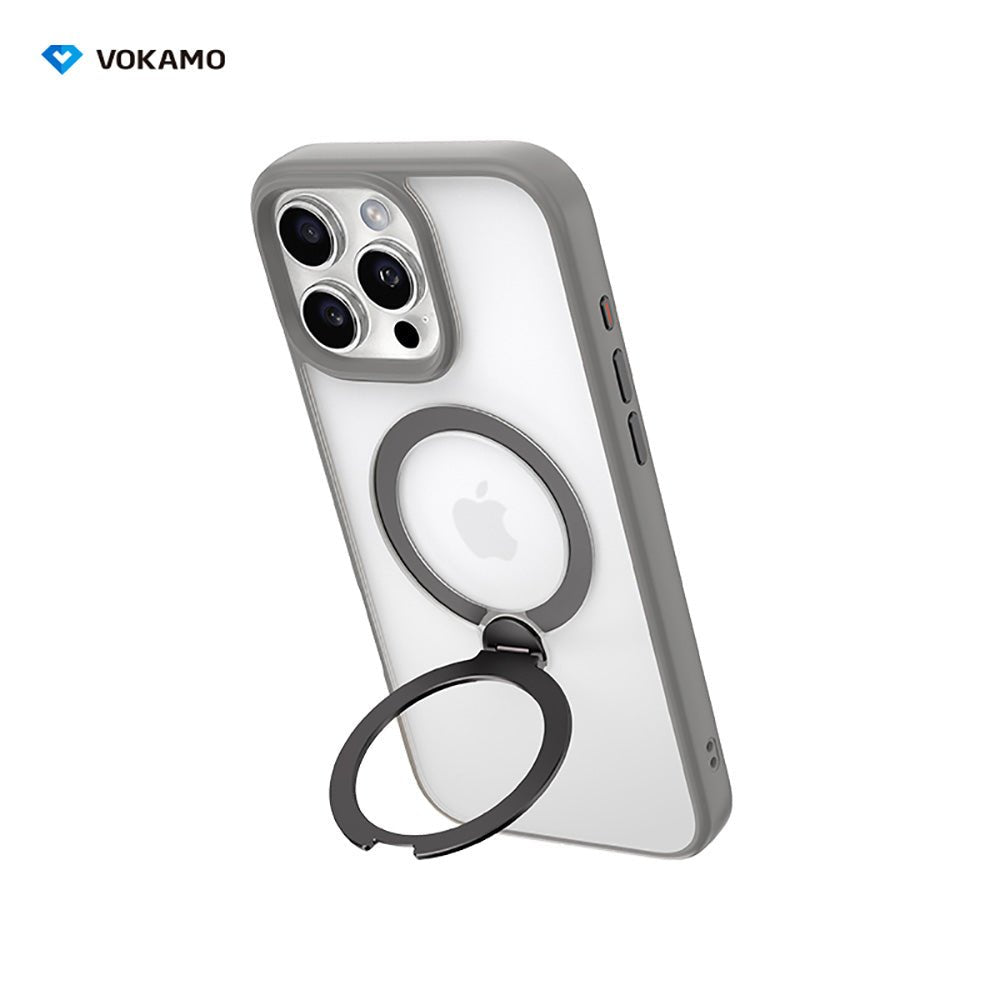 VOKAMO Hard - Shell Case for iPhone 16 Pro Max with MagSafe Kickstand,iPhone 16 Magnetic Case with Stand - VOKAMO