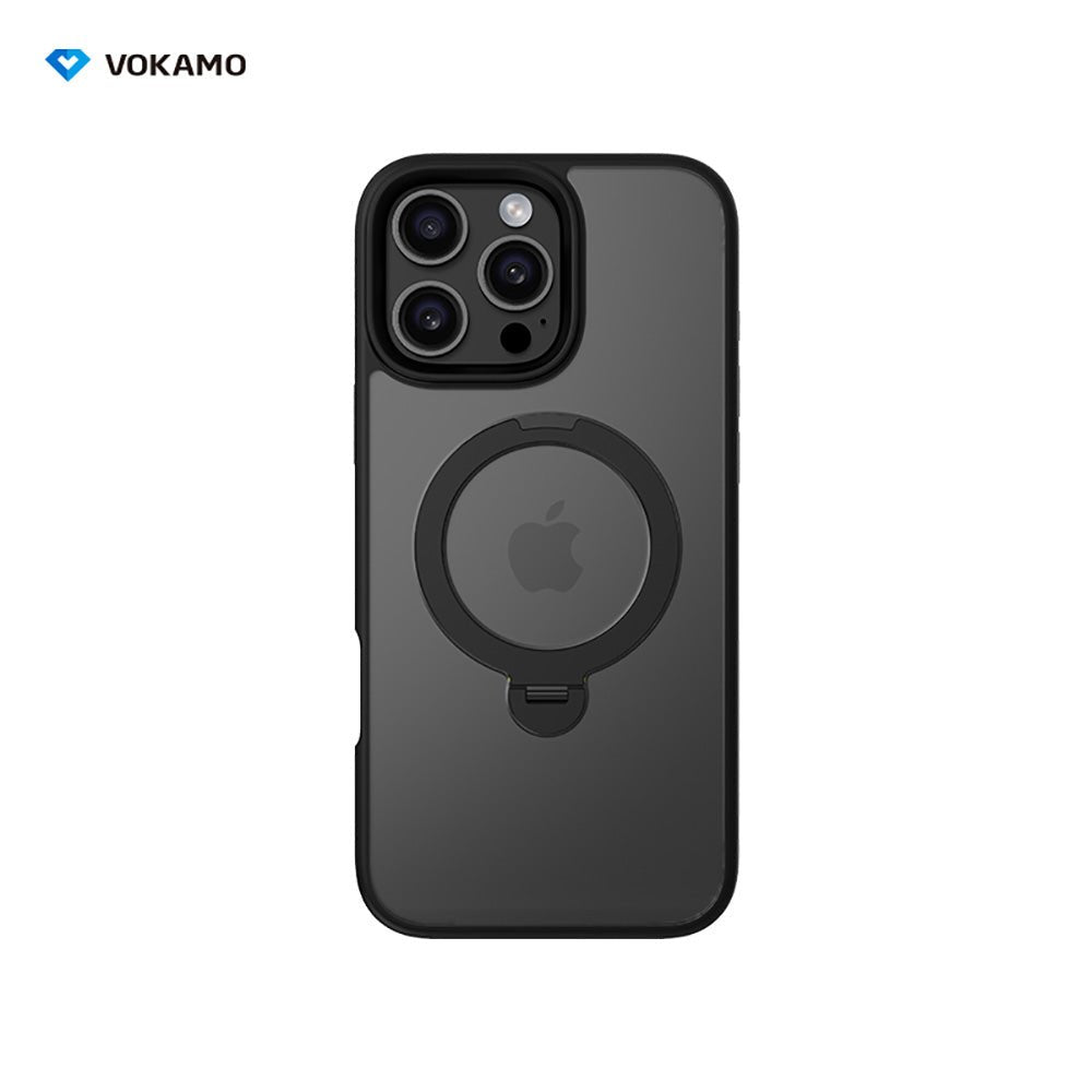 VOKAMO Hard - Shell Case for iPhone 16 Pro Max with MagSafe Kickstand,iPhone 16 Magnetic Case with Stand - VOKAMO