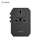 VOKAMO International Travel Adapter Worldwide All in One Universal Wall AC Power Plug Charger - VOKAMO