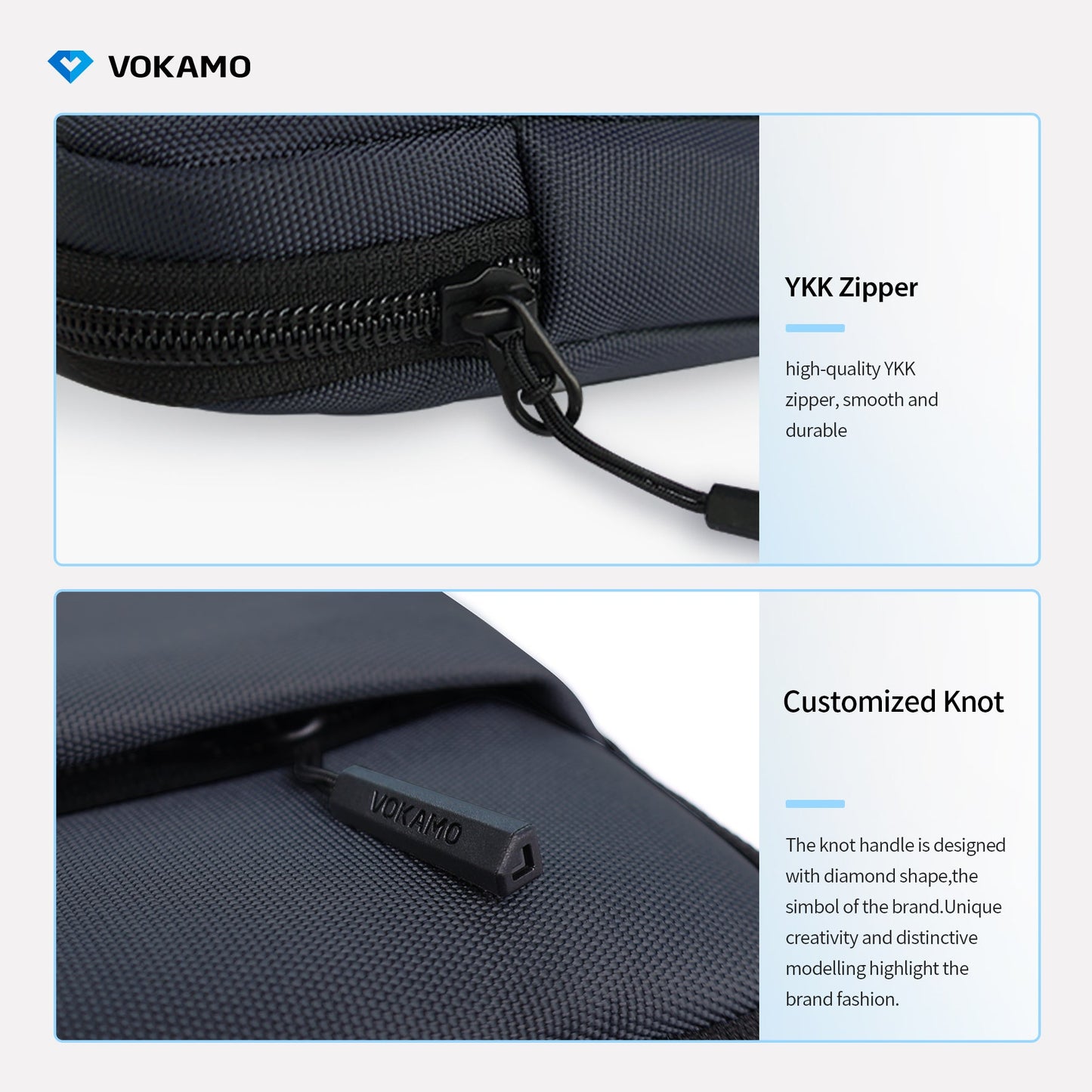 VOKAMO Laptop Sleeve Bag 13 - 16 inches - VOKAMO