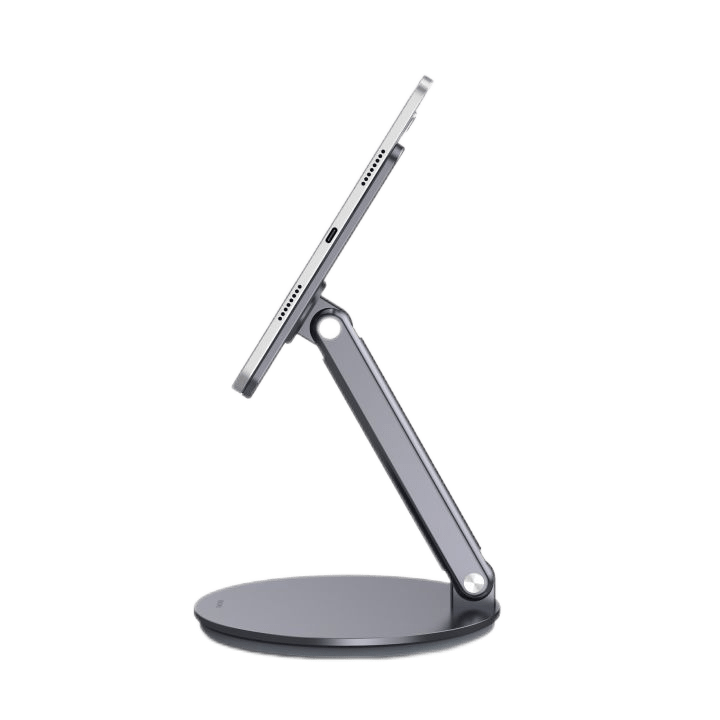 VOKAMO Magnetic iPad Stand 360° Rotating Base Foldable Alloy Tablet Holder Designed For iPad Pro iPad Air - VOKAMO