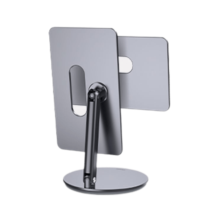 VOKAMO Magnetic iPad Stand 360° Rotating Base Foldable Alloy Tablet Holder Designed For iPad Pro iPad Air - VOKAMO