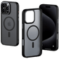 VOKAMO Matte MagSafe Case for iPhone 16 Pro Max Case with Metal Camera Ring Hybrid Magnetic Case - VOKAMO