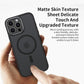 VOKAMO Matte MagSafe Case for iPhone 16 Pro Max Case with Metal Camera Ring Hybrid Magnetic Case - VOKAMO