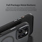 VOKAMO Matte MagSafe Case for iPhone 16 Pro Max Case with Metal Camera Ring Hybrid Magnetic Case - VOKAMO