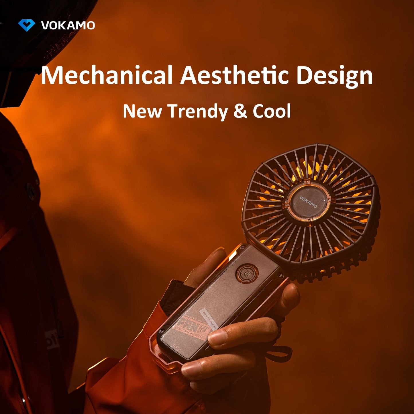 Vokamo Portable Fan Rechargable Mini Fan - VOKAMO