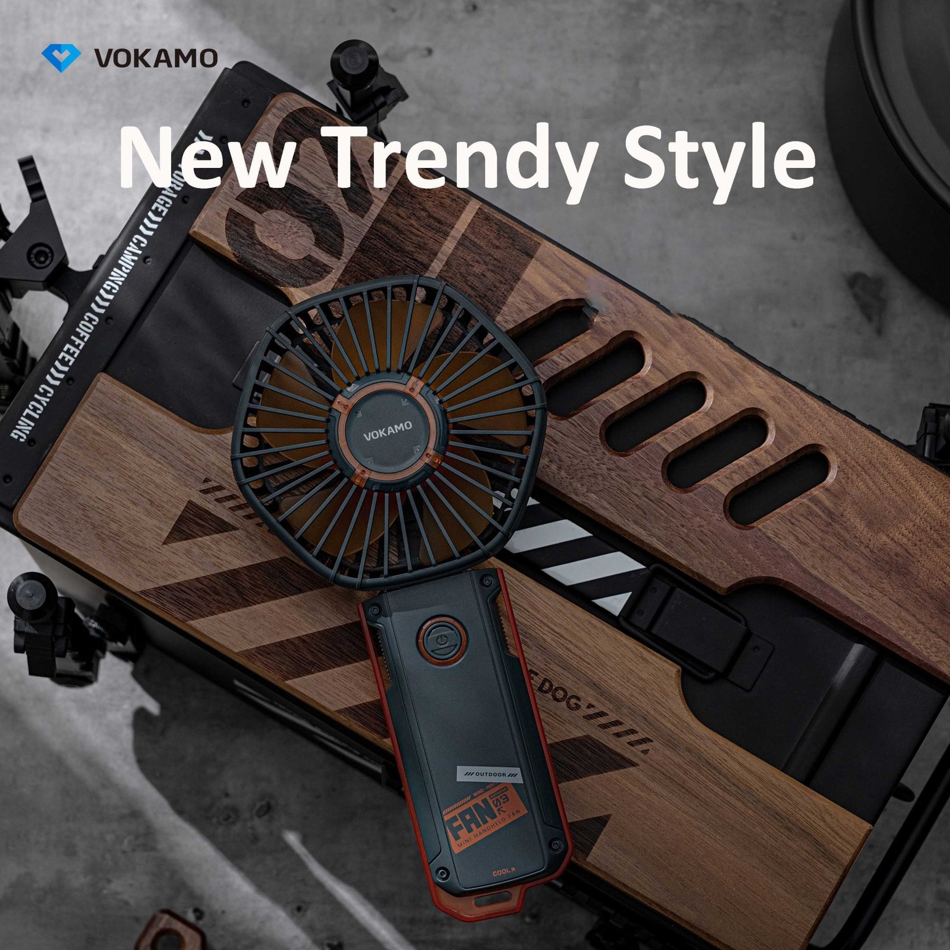 Vokamo Portable Fan Rechargable Mini Fan - VOKAMO
