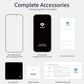 VOKAMO Privacy Screen Protector for iPhone 16 Anti Spy Tempered Glass for Apple iPhone 16 Pro Max - VOKAMO
