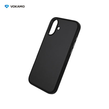 VOKAMO PU Leather Magnetic Case for iPhone 16 for iPhone 16 Pro Max Luxury Magnet Case for Magnet Wireless Charging Phone Case - VOKAMO