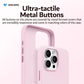 VOKAMO PU Leather Magnetic Case for iPhone 16 for iPhone 16 Pro Max Luxury Magnet Case for Magnet Wireless Charging Phone Case - VOKAMO