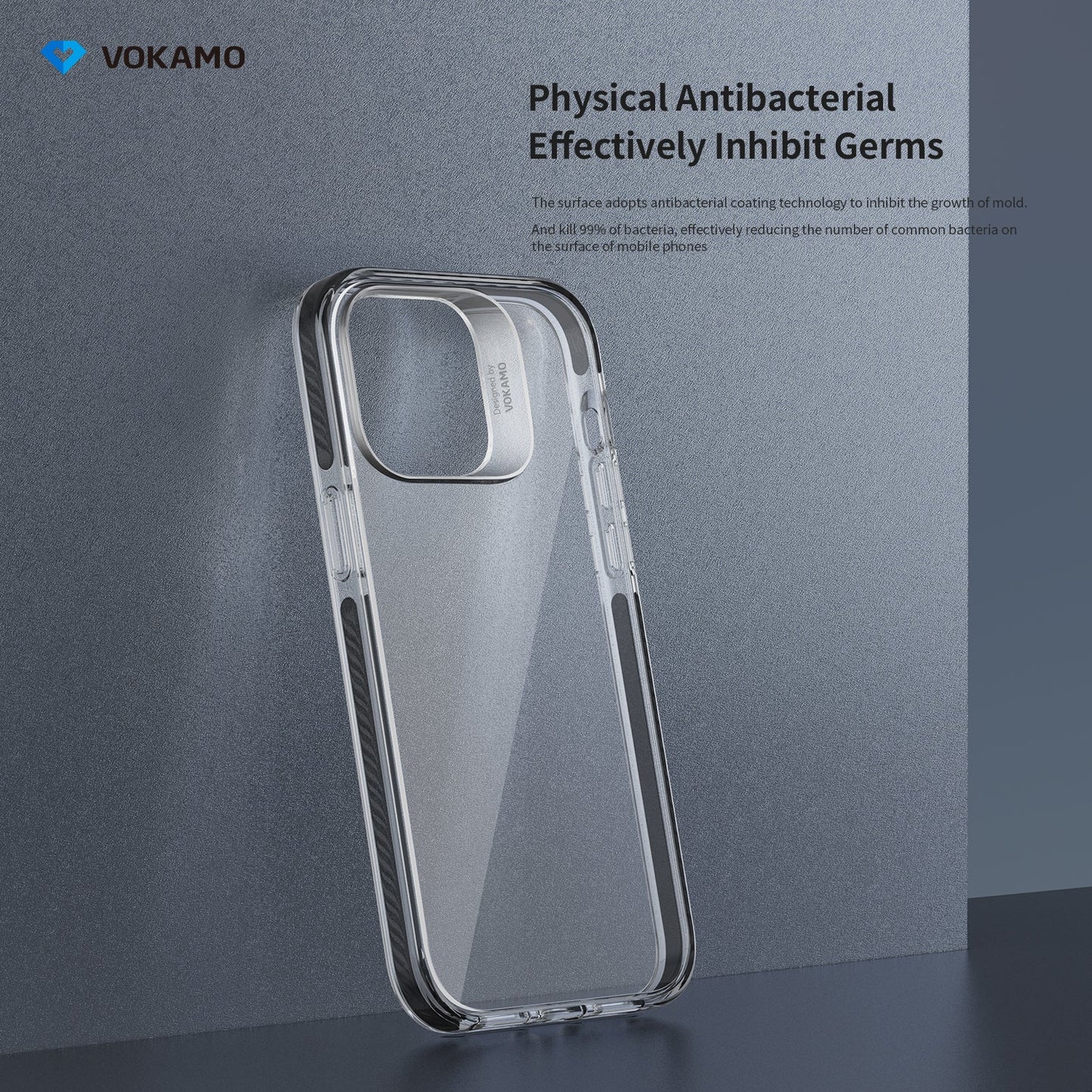 VOKAMO Shockproof Phone Cases, Drop Tested Clear Case for iPhone 14 Pro Max/14 Pro/iPhone 14/14 Plus - VOKAMO