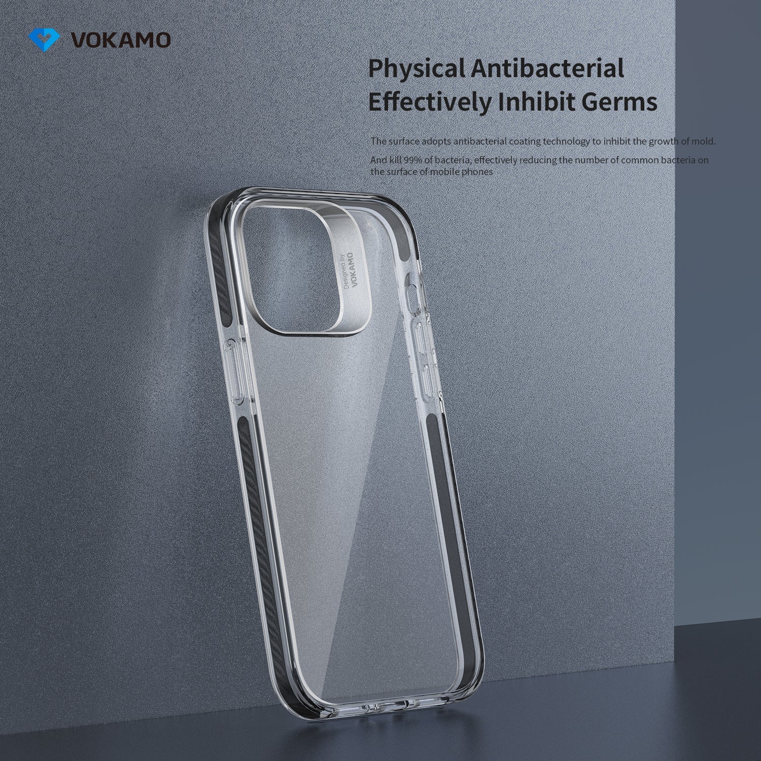 VOKAMO Shockproof Phone Cases, Drop Tested Clear Case for iPhone 14 Pro Max/14 Pro/iPhone 14/14 Plus - VOKAMO