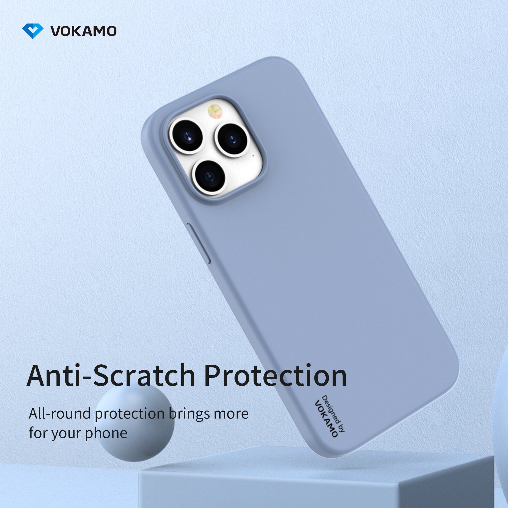VOKAMO Silicone Case with MagSafe for iPhone 14 Pro Max/14/14 Pro/14 Plus - VOKAMO