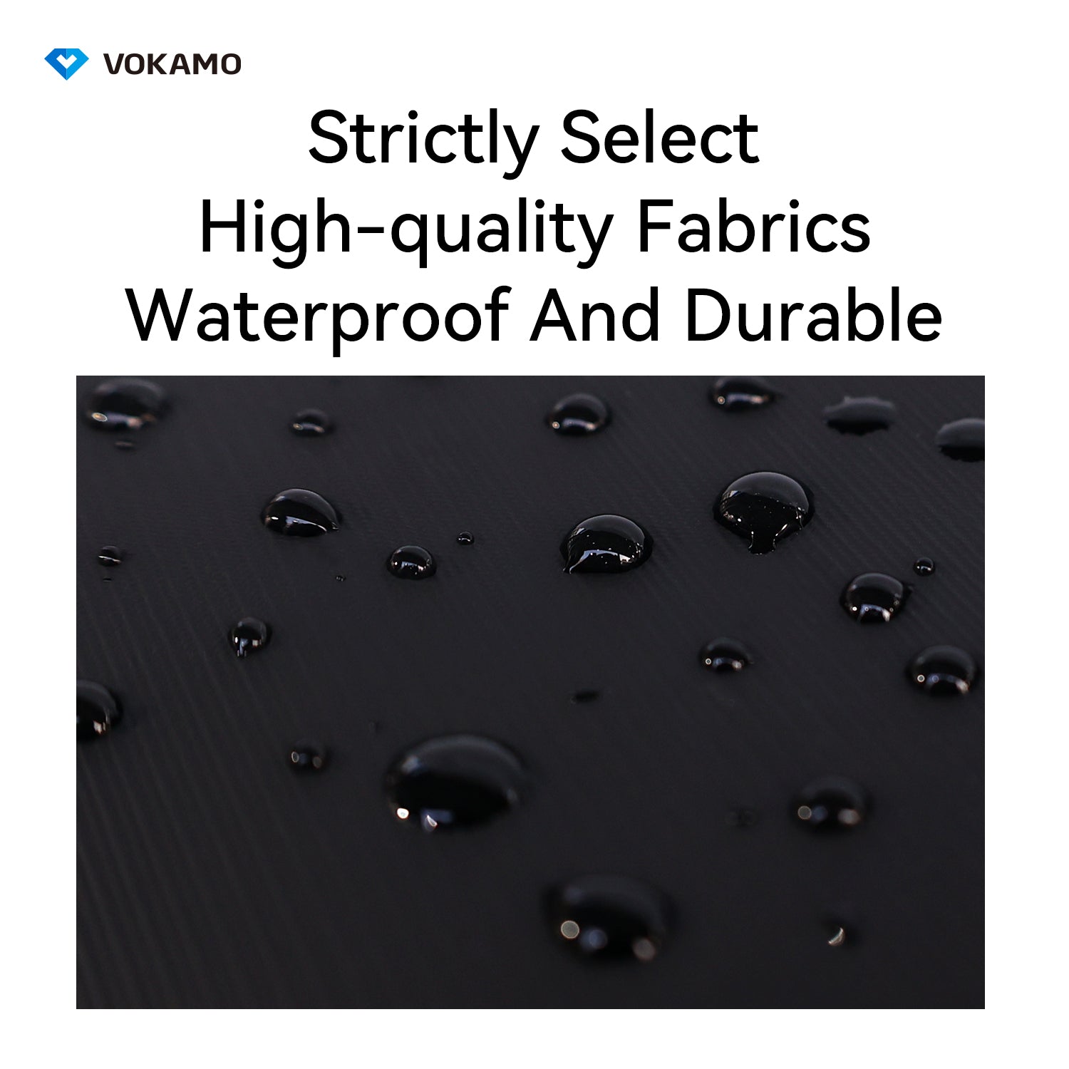 VOKAMO Splashproof Electronics Accessories Organizer Pouch Bag - VOKAMO