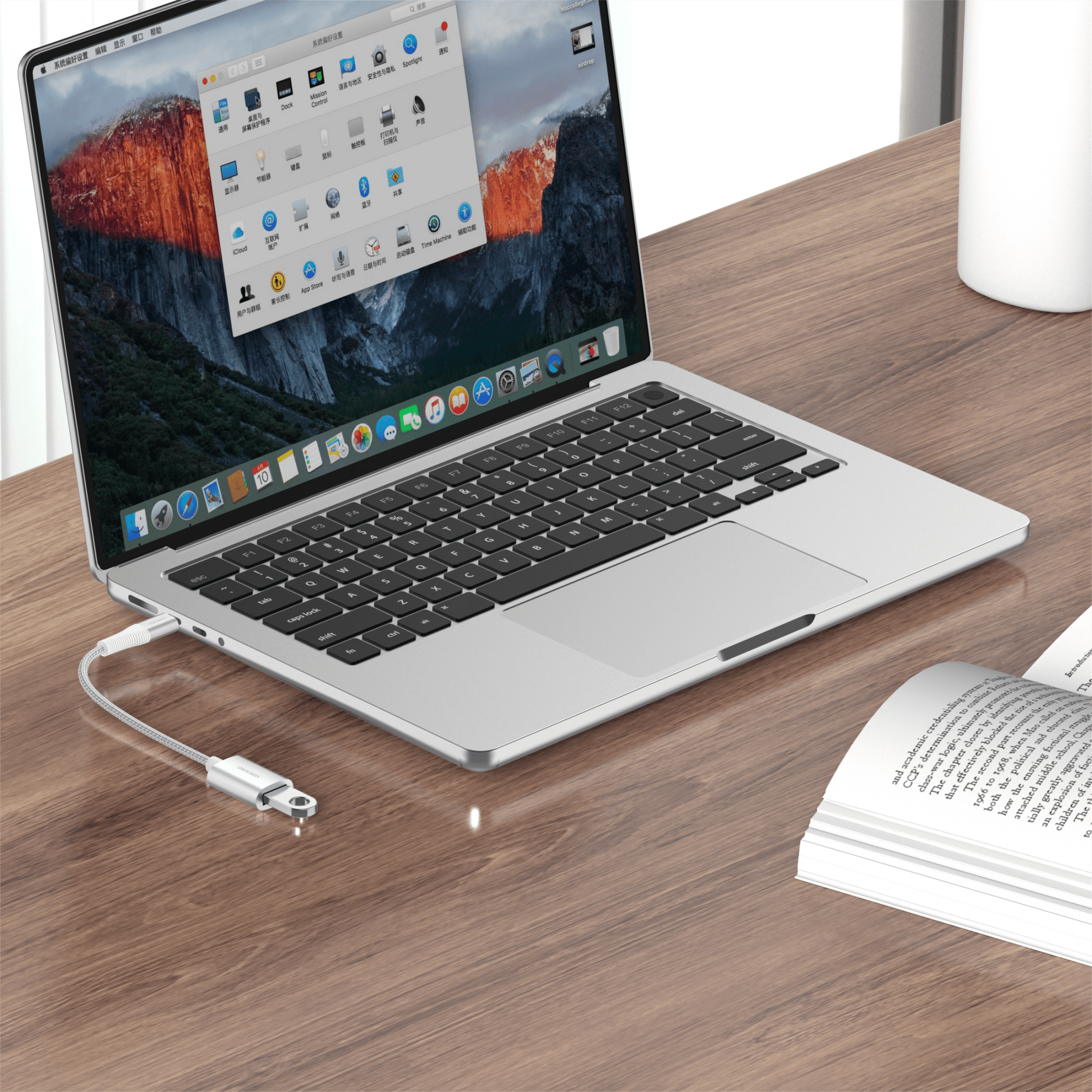 VOKAMO USB - C Adapter,USB - C to USB - A OTG Adapter Cable - VOKAMO