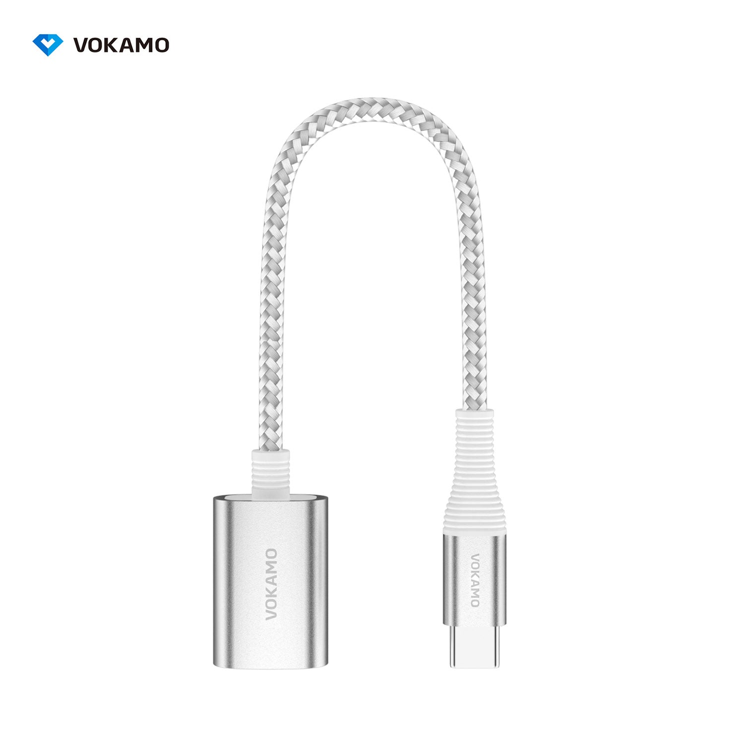 VOKAMO USB - C Adapter,USB - C to USB - A OTG Adapter Cable - VOKAMO