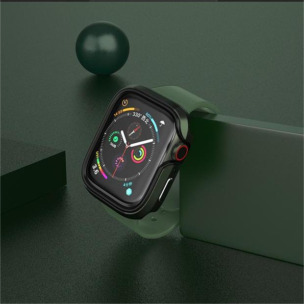 VOKAMO Defense Bumper case for Apple Watch 45MM 41MM[No Screen Protector]