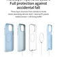 VOKAMO iPhone 13 Silicone Case with MagSafe, Soft Cover Case for iPhone 13 Pro Max/13/13 Pro