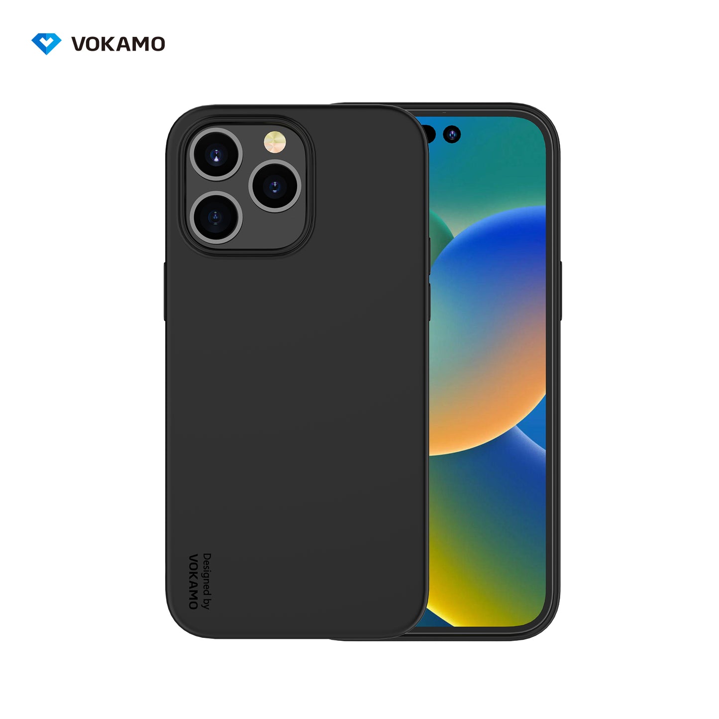 VOKAMO Silicone Case with MagSafe for iPhone 14 Pro Max/14/14 Pro/14 Plus