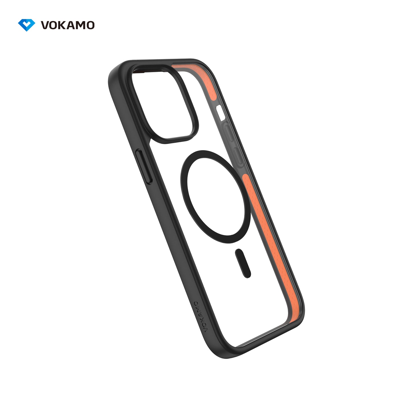 VOKAMO Matte Clear Magnetic Shockproof Case for iPhone 14 Pro Max/14 Pro/14/14 Plus Case with MagSafe