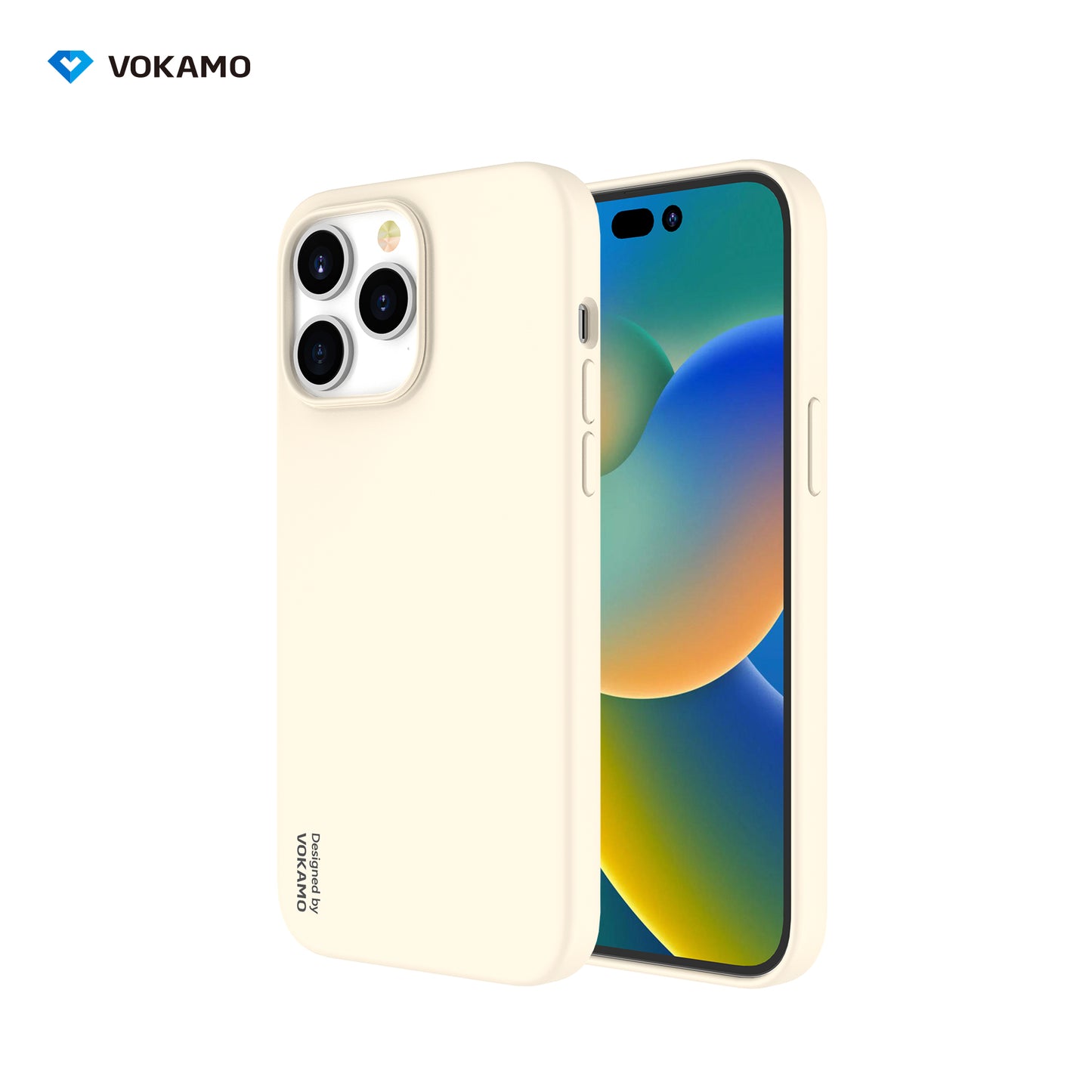 VOKAMO Silicone Case with MagSafe for iPhone 14 Pro Max/14/14 Pro/14 Plus