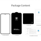 VOKAMO iPhone 12 Screen Protector 3D 9H HD Full Coverage Tempered Glass