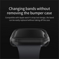 VOKAMO Aluminum Bumper Case for Appe Watch Series 40/44 mm[No Screen Protector]
