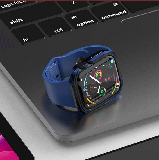 VOKAMO Aluminum Bumper Case for Appe Watch Series 40/44 mm[No Screen Protector]