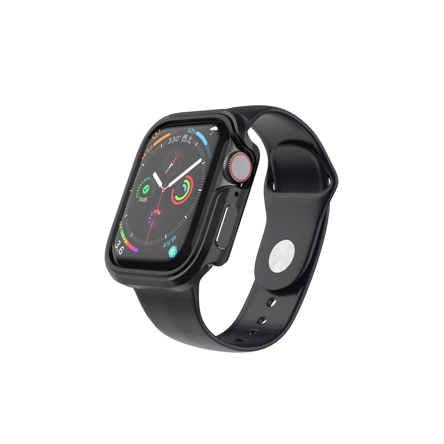 VOKAMO Aluminum Bumper Case for Appe Watch Series 40/44 mm[No Screen Protector] - VOKAMO
