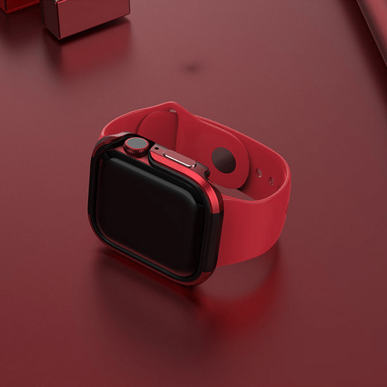 VOKAMO Aluminum Bumper Case for Appe Watch Series 40/44 mm[No Screen Protector] - VOKAMO