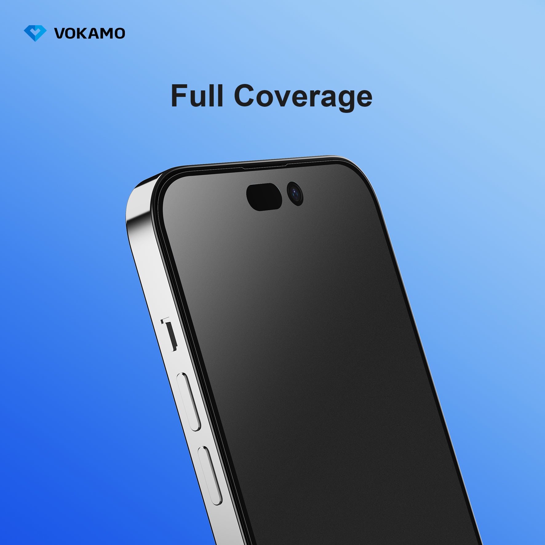 VOKAMO Anti - Glare Screen Protector Guard for iPhone 14 Pro Max/14/14 Plus/14 Pro Matte Tempered Glass - VOKAMO