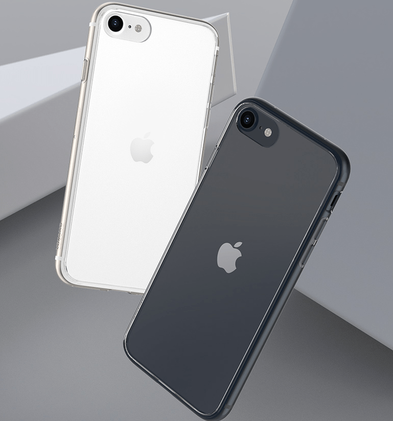 VOKAMO Clear Hybrid Case for iPhone SE 2022 - VOKAMO