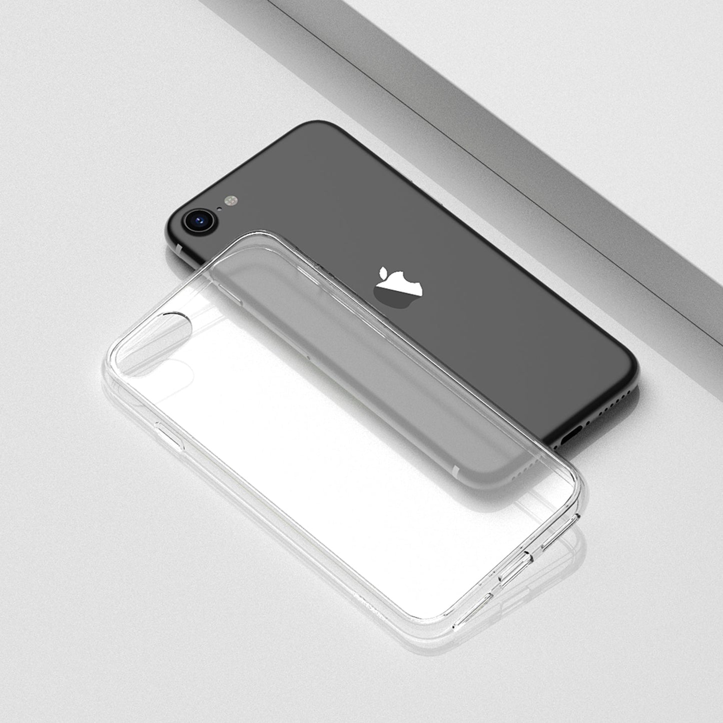 VOKAMO Clear Hybrid Case for iPhone SE 2022 - VOKAMO