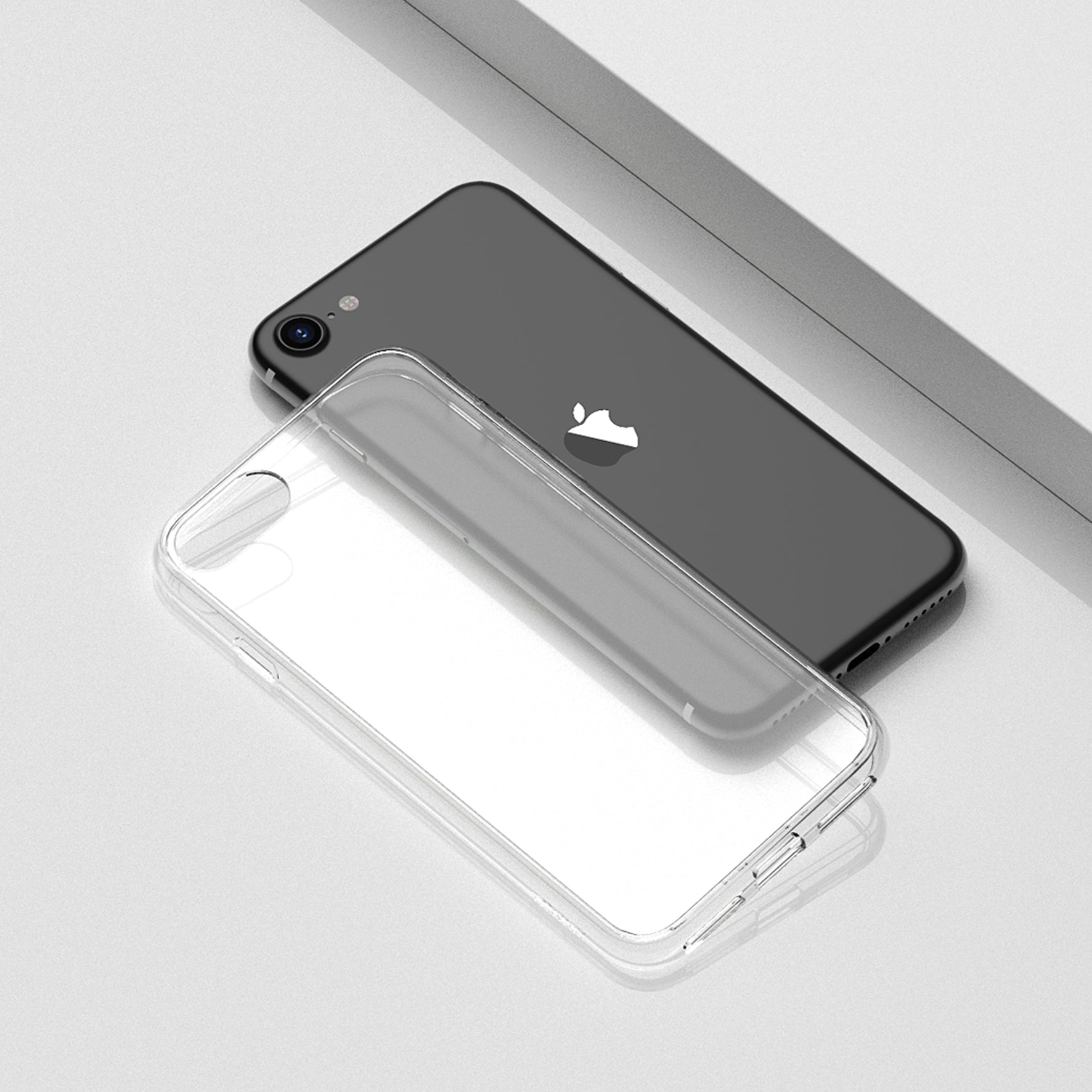 VOKAMO Clear Hybrid Case for iPhone SE 2022 - VOKAMO