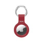 VOKAMO Compatible with AirTag Silicone Case Keychain Air Tag Holder Soft AirTags Key Ring Cases Tags Chain Apple GPS Item Finders Accessories - VOKAMO
