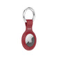 VOKAMO Compatible with AirTag Silicone Case Keychain Air Tag Holder Soft AirTags Key Ring Cases Tags Chain Apple GPS Item Finders Accessories - VOKAMO
