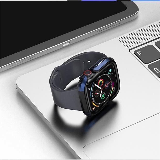 VOKAMO Defense Bumper case for Apple Watch 45MM 41MM[No Screen Protector] - VOKAMO