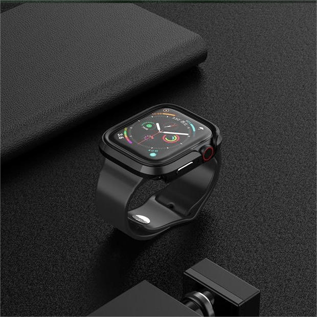 VOKAMO Defense Bumper case for Apple Watch 45MM 41MM[No Screen Protector] - VOKAMO