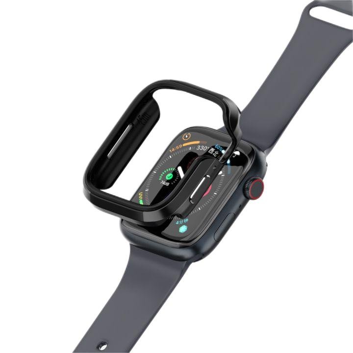 VOKAMO Defense Bumper case for Apple Watch 45MM 41MM[No Screen Protector] - VOKAMO