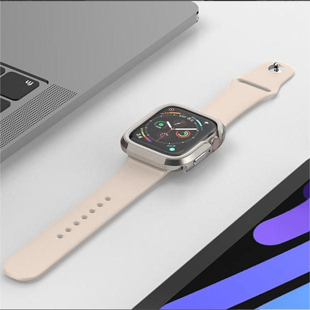 VOKAMO Defense Bumper case for Apple Watch 45MM 41MM[No Screen Protector] - VOKAMO