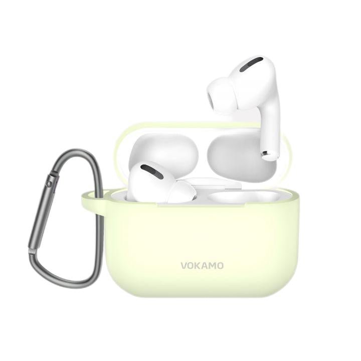 VOKAMO Designed for AirPods Pro Case,Soft Skin Friendly Liquid Silicone Case Cover - VOKAMO
