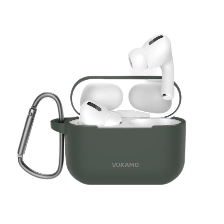 VOKAMO Designed for AirPods Pro Case,Soft Skin Friendly Liquid Silicone Case Cover - VOKAMO