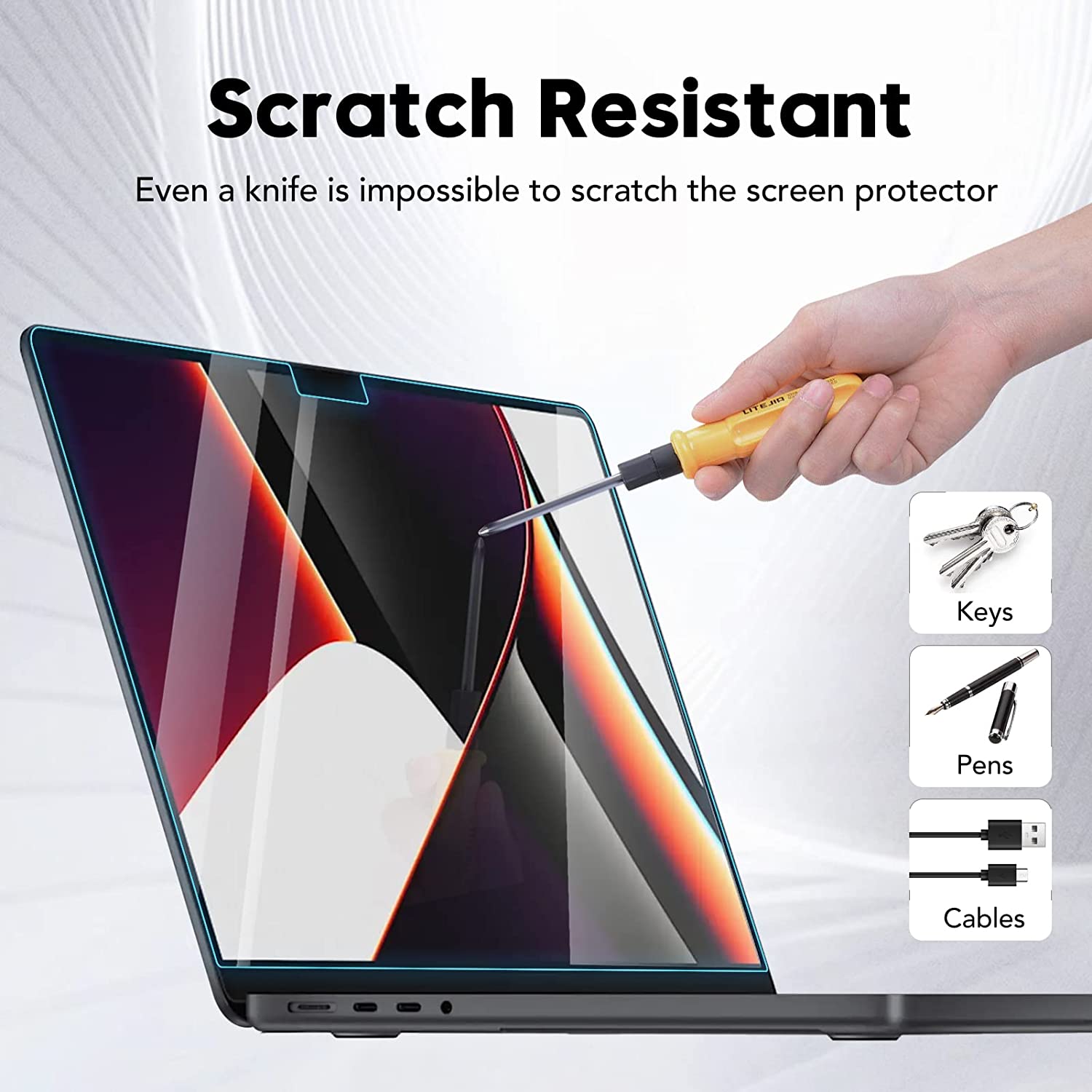 Vokamo HD Screen Protector Film for MacBook Pro 14"/16"/13“ MacBook Air 13" - VOKAMO