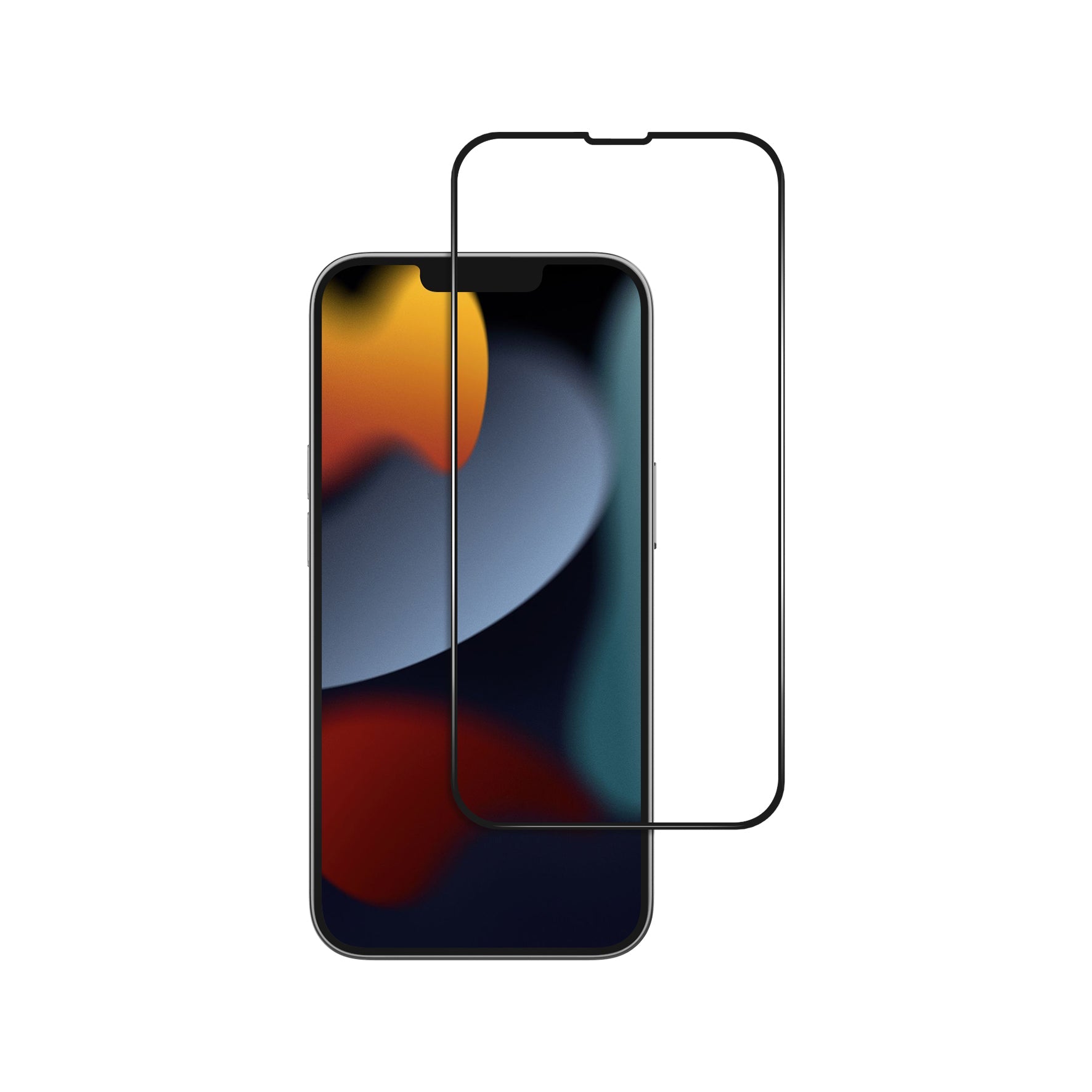 VOKAMO iPhone 13 Tempered Glass HD Clarity,9H 2.5D Screen Protector - VOKAMO