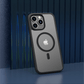 VOKAMO Matte Clear Magnetic Shockproof Case for iPhone 14 Pro Max/14 Pro/14/14 Plus Case with MagSafe - VOKAMO