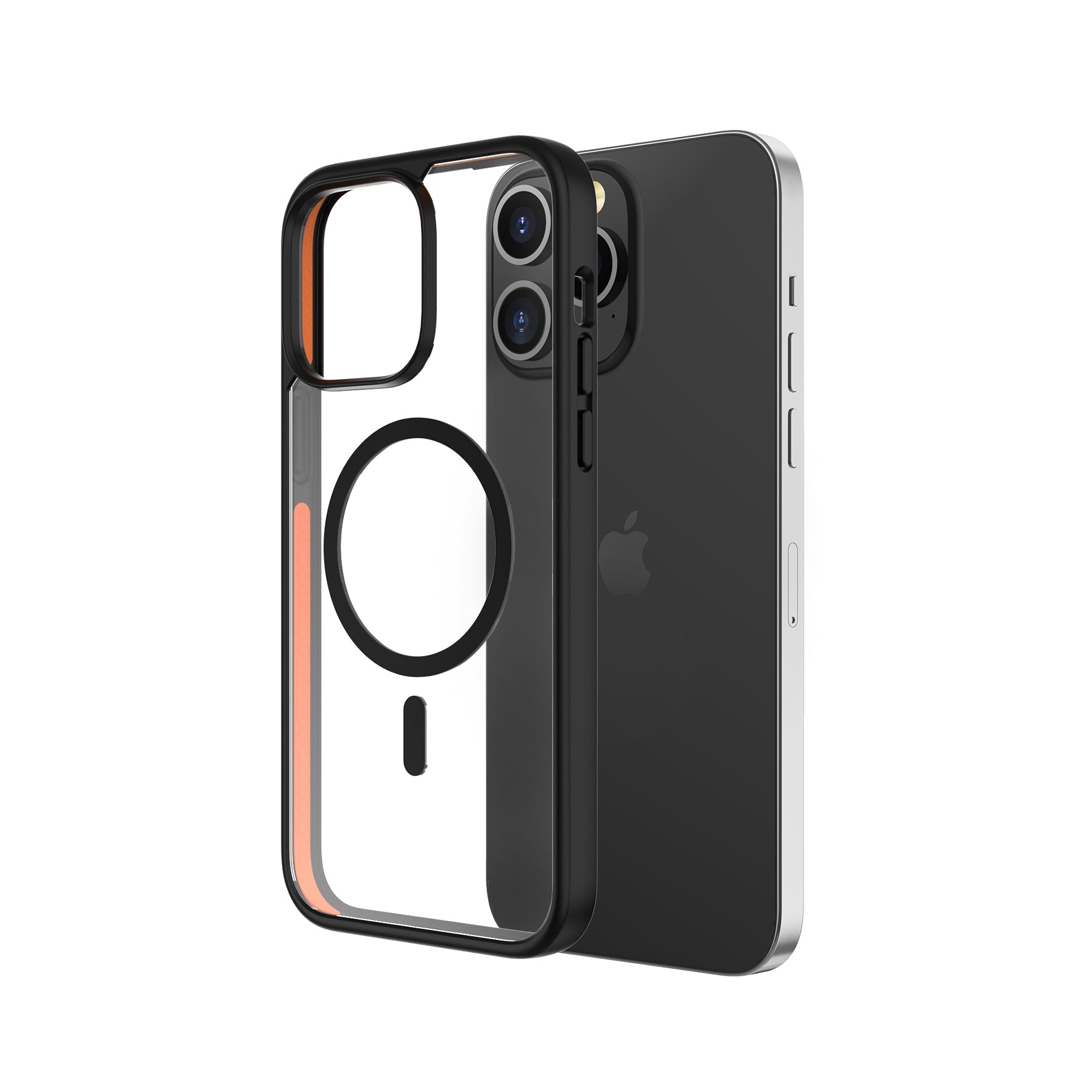 VOKAMO Matte Clear Magnetic Shockproof Case for iPhone 14 Pro Max/14 Pro/14/14 Plus Case with MagSafe - VOKAMO