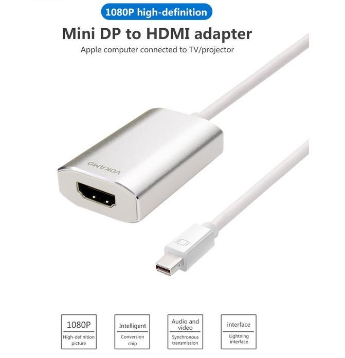 VOKAMO Mini DisplayPort to HDMI Video Adapter Cable - VOKAMO