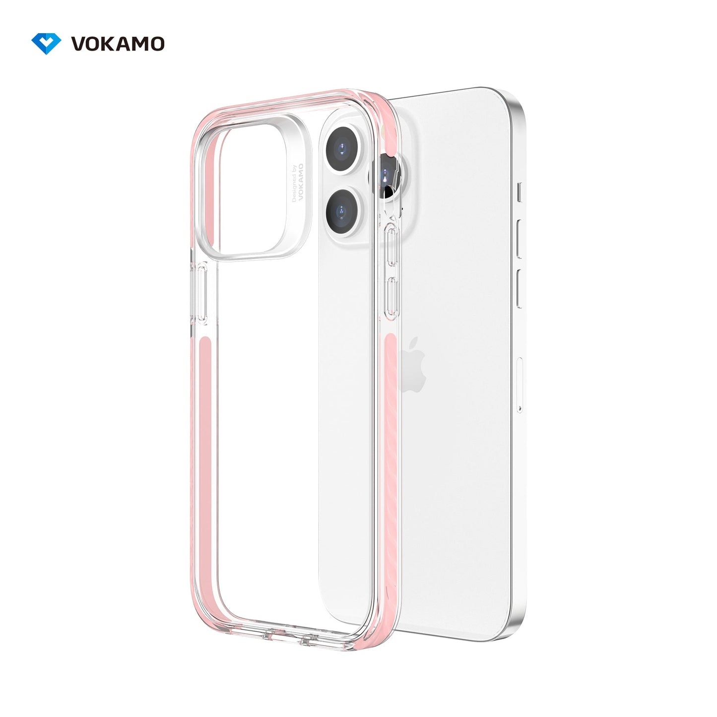 VOKAMO Shockproof Phone Cases, Drop Tested Clear Case for iPhone 14 Pro Max/14 Pro/iPhone 14/14 Plus - VOKAMO