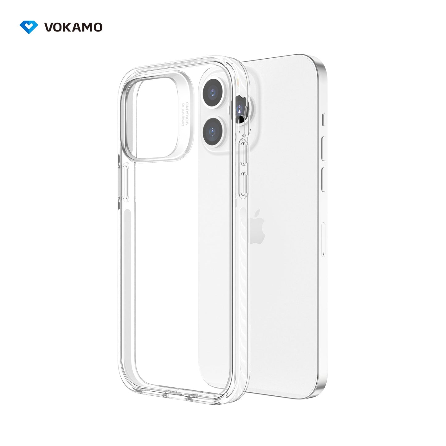 VOKAMO Shockproof Phone Cases, Drop Tested Clear Case for iPhone 14 Pro Max/14 Pro/iPhone 14/14 Plus - VOKAMO
