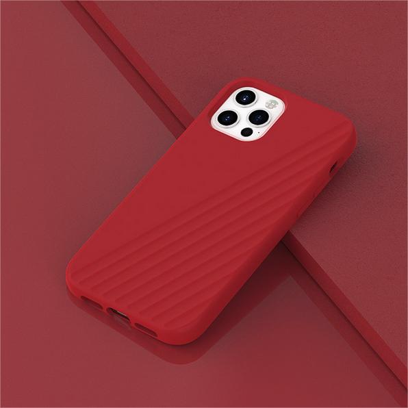 VOKAMO Shockproof Silicone Case For iPhone 12 Pro Max/12 Mini/12/12 Pro,Luxury Liquid Silicone Protective Cover Case - VOKAMO